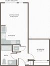 Maris Seattle, WA Open One Bed 3 569-575 SF